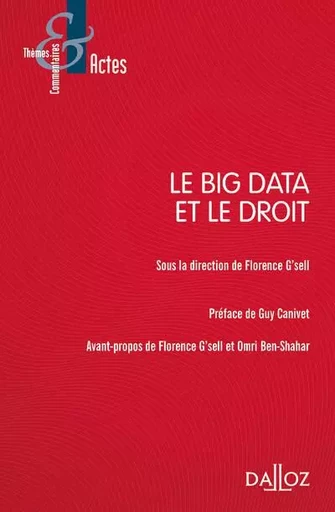 Le Big Data et le Droit -  - Groupe Lefebvre Dalloz