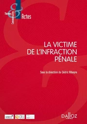 La victime de l'infraction pénale