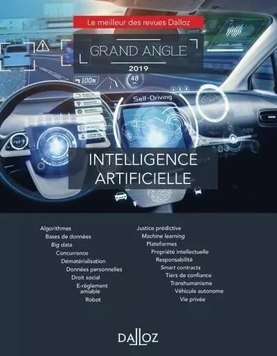 L'intelligence artificielle - Grand Angle 2019 -  Collectif - Groupe Lefebvre Dalloz