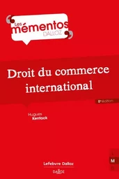 Droit du commerce international 8ed