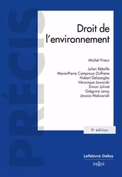 Droit de l'environnement 9ed