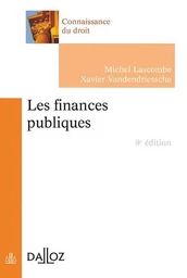 Les finances publiques. 9e éd.