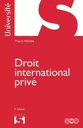 Droit international privé. 5e éd.