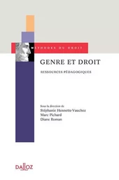 Genre et droit - Ressources pédagogiques