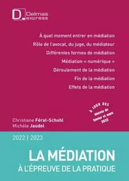 La médiation à l'épreuve de la pratique 2022/2023