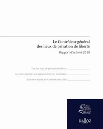 Rapport d'activité 2019 du contrôleur général des lieux de privation