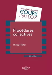 Procédures collectives 11ed