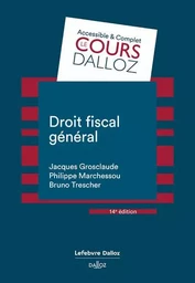 Droit fiscal général 14ed