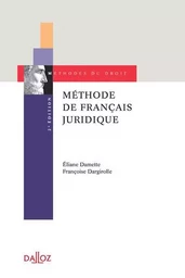 Méthode de français juridique. 2e éd.