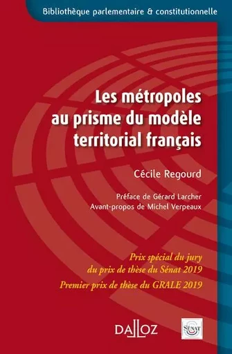 Les métropoles au prisme du modèle territorial français - Cécile Regourd - Groupe Lefebvre Dalloz