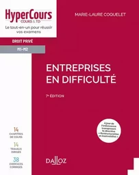 Entreprises en difficulté 7ed