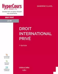 Droit international privé. 7e éd.