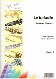 JEROME NAULAIS : LE BALADIN - COR ET PIANO