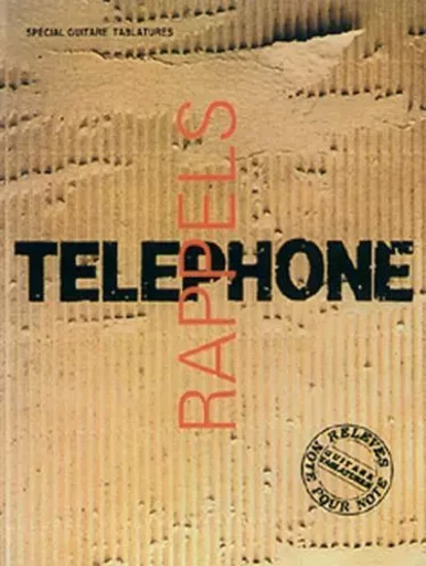 TELEPHONE : RAPPELS - VOLUME 1 -  TELEPHONE - CARISCH MUSICOM