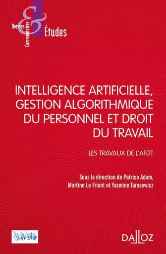 Intelligence artificielle, gestion du personnel et droit du travail -  - Groupe Lefebvre Dalloz