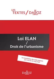 Loi ELAN / Droit de l'urbanisme