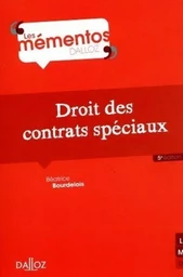 Droit des contrats spéciaux. 5e éd.