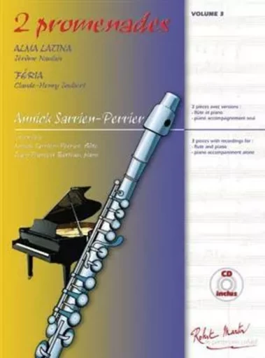 Promenades (2) V3 --- FlUte et piano -  SARRIEN-PERRIER ANNI - ROBERT MARTIN