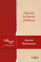 Mélanges en l'honneur de Patrick Wachsmann