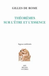 Théorèmes sur l'être et l'essence