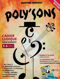 MARTINE HERVIOU : POLY'SONS + SUPPORT AUDIO