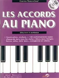 LES ACCORDS AU PIANO (BOOK/CD) PIANO+CD