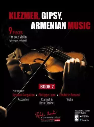 Klezmer, Gipsy, Armenian Music Violon V2 --- Violon -  GARGALIAN SYLVAIN/LA - ROBERT MARTIN