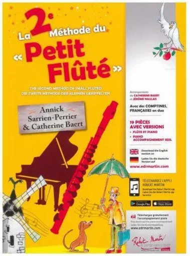 La 2Eme mEthode du Tout Petit FlUtE --- FlUte et piano -  SARRIEN-PERRIER ANNI - ROBERT MARTIN