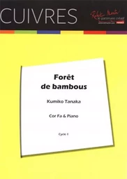 KUMIKO TANAKA : FORET DE BAMBOUS -  COR & PIANO