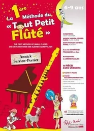 LA PREMIERE METHODE DU TOUT PETIT FLUTE FLUTE TRAVERSIERE (+ ENREGISTREMENTS EN LIGNE)