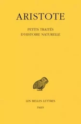 Petits traités d'histoire naturelle