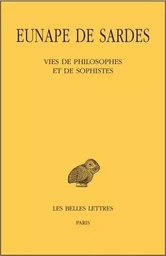 Vies de philosophes et de sophistes