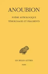 Poème astrologique. Témoignages et fragments