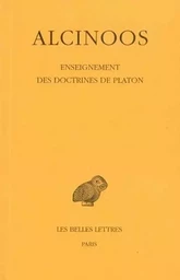 Enseignement des doctrines de Platon