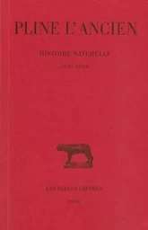 Histoire naturelle. Livre XXXIII