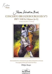 CONCERTO BRANDEBOURGEOIS N03  BWV 1048 POUR 2 PIANOS