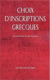 Choix d'inscriptions grecques