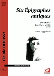 Six Épigraphes antiques (vol. 5)