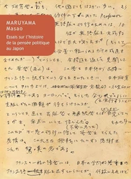 Essais sur l’histoire de la pensée politique au Japon