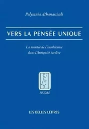 Vers la pensée unique