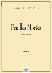 FEUILLES MORTES POUR PIANO