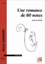 Une romance de 80 notes