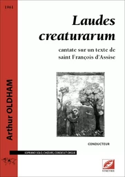 Laudes creaturarum (conducteur)