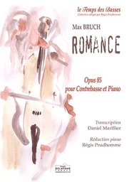 ROMANCE OPUS 85 POUR CONTREBASSE ET PIANO