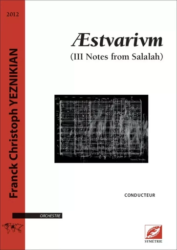 Æstvarivm - Franck Christoph Yeznikian - SYMETRIE