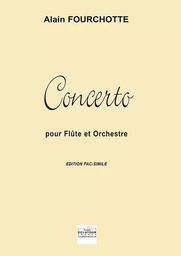 CONCERTO POUR FLUTE ET ORCHESTRE (CONDUCTEUR)