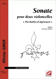 Sonate pour deux violoncelles