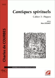 Cantiques spirituels, cahier 3 : Pâques