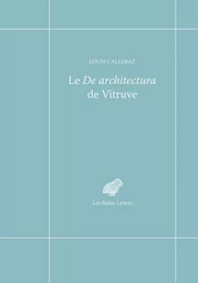 Le De architectura de Vitruve