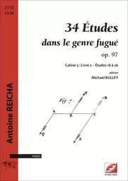 34 Études dans le genre fugué op. 97